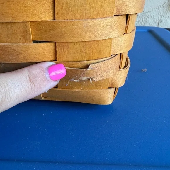 Longaberger Cake Basket and Lid - Picture 5 of 11